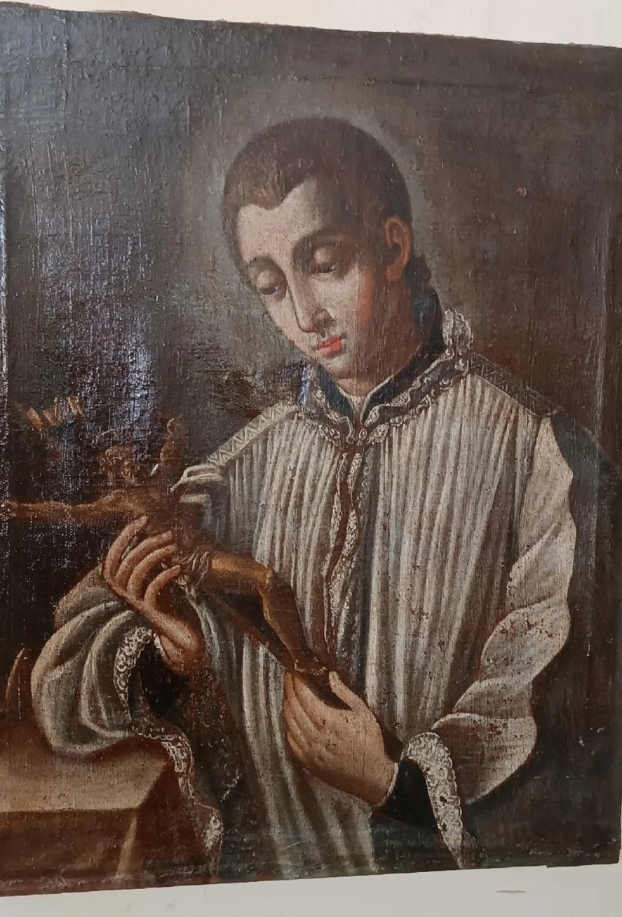 Sant'Aloisio Gonzaga di Bartolomeo Gessi, olio su tela, '600 6