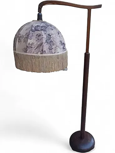 Wooden floor lamp, early 20th century