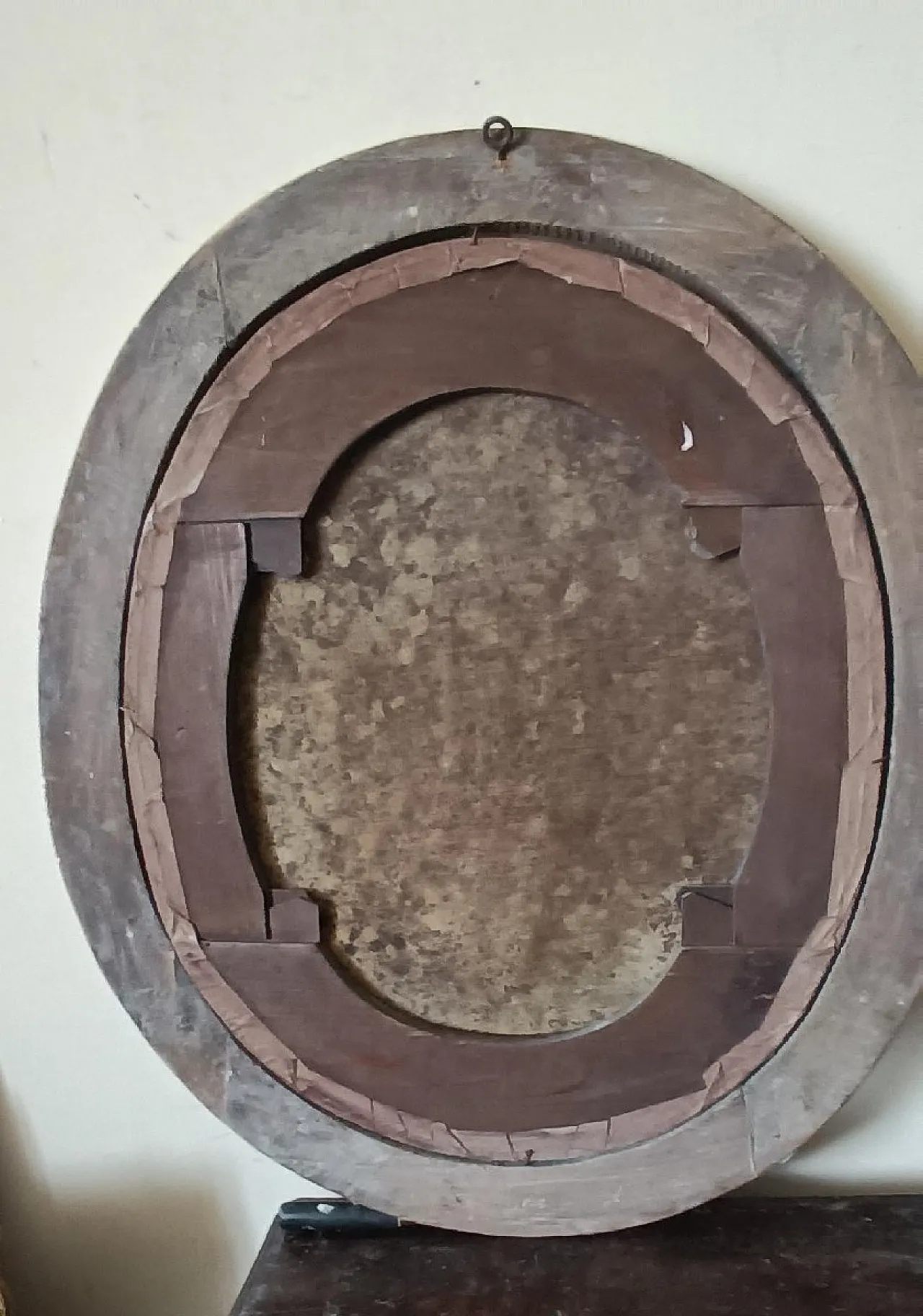 Madonna con Bambino, olio su tela con cornice, '600 5