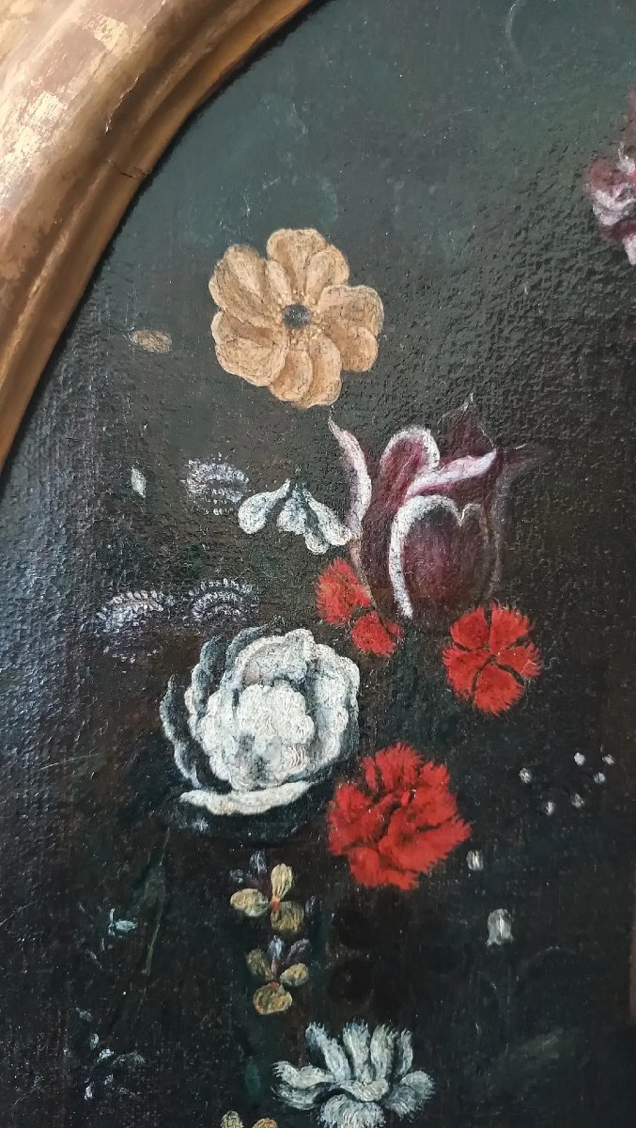 Madonna con Bambino, olio su tela con cornice, '600 6