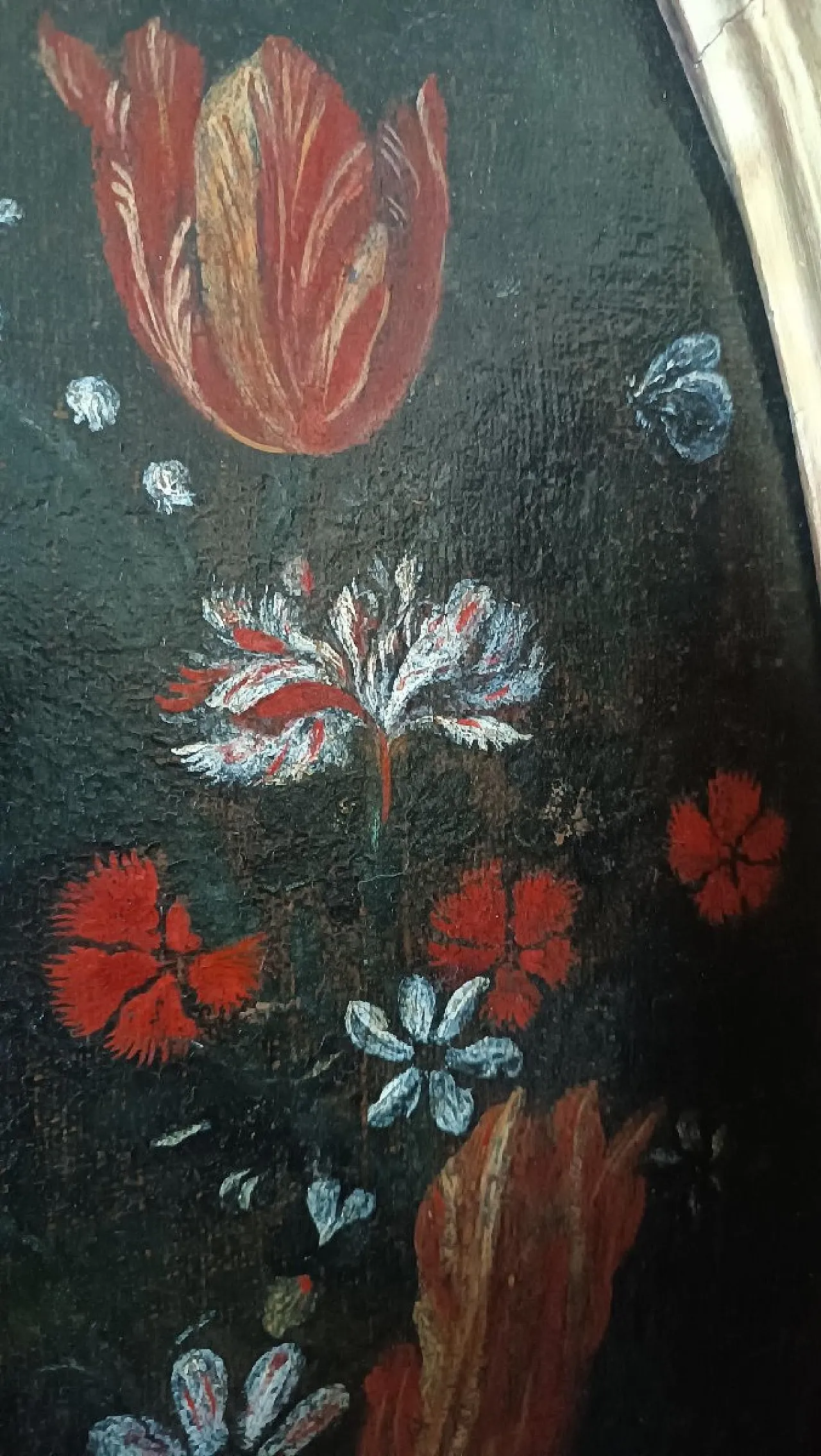 Madonna con Bambino, olio su tela con cornice, '600 8