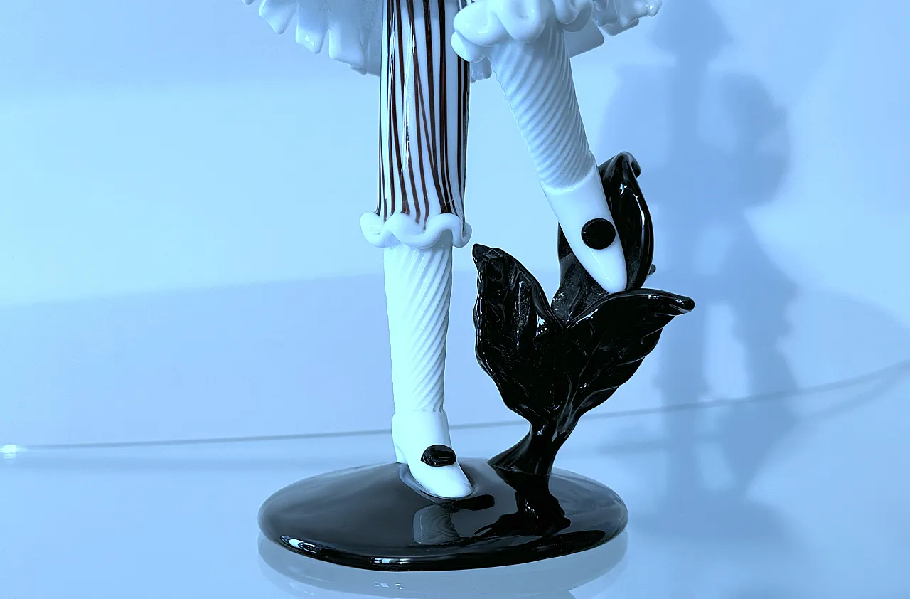 Glass sculpture Tartaglia by Fulvio Bianconi for Venini, 1940s 4