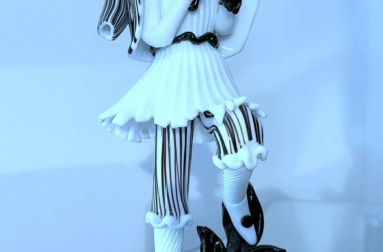 Glass sculpture Tartaglia by Fulvio Bianconi for Venini, 1940s 5