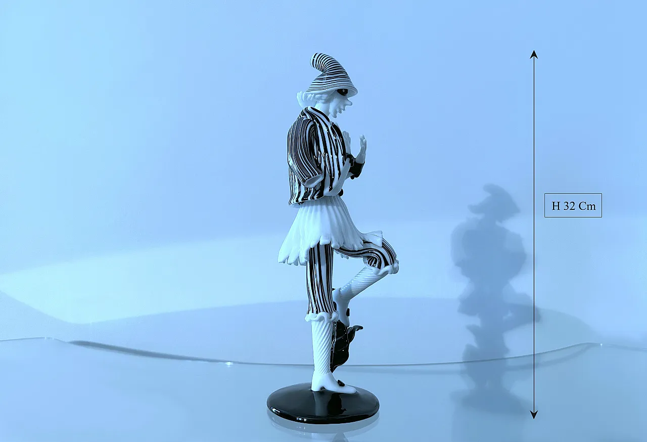Glass sculpture Tartaglia by Fulvio Bianconi for Venini, 1940s 6