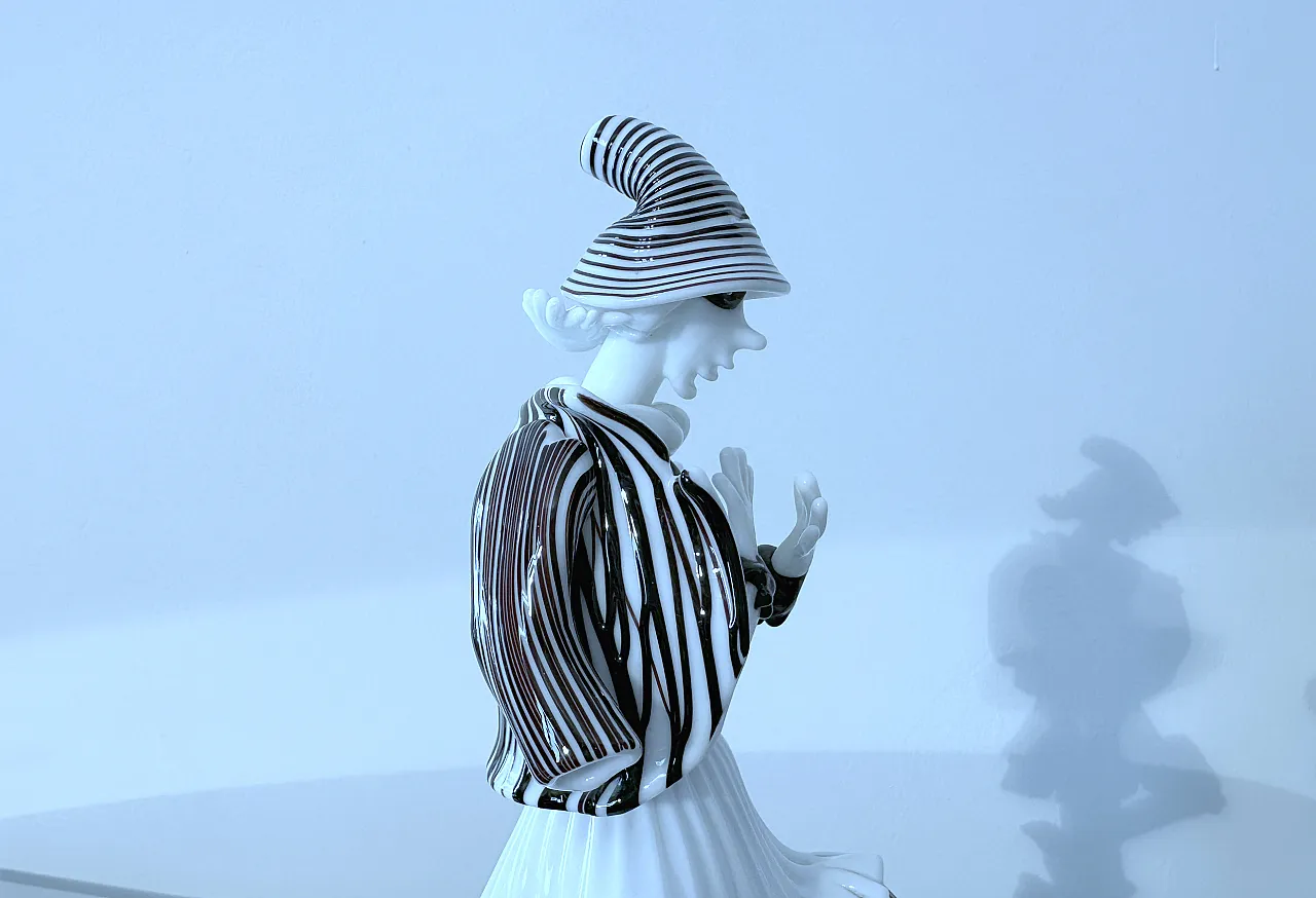 Glass sculpture Tartaglia by Fulvio Bianconi for Venini, 1940s 7
