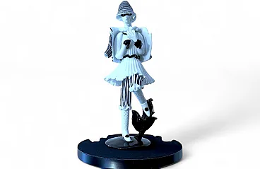 Scultura in vetro Tartaglia di Fulvio Bianconi per Venini, anni '40