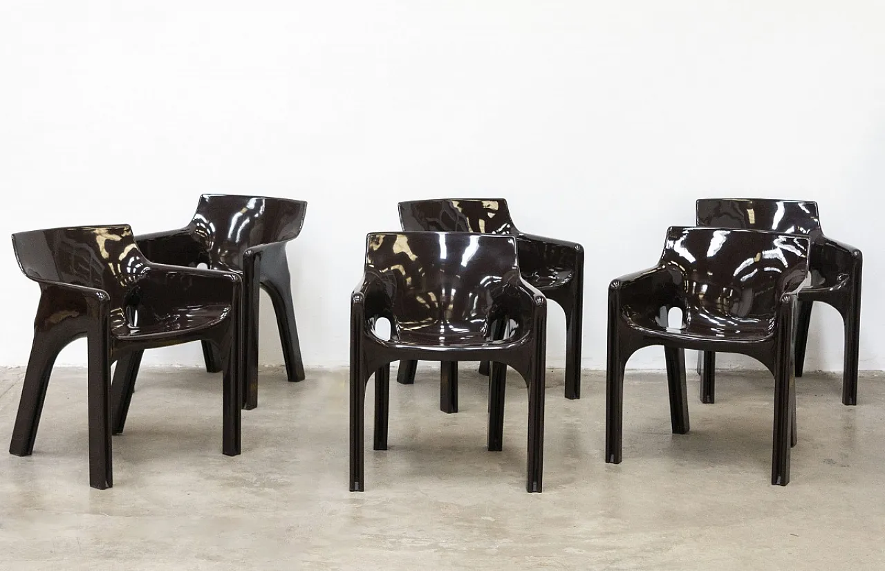 Sedia Gaudì di Vico Magistretti per Artemide, anni '70 2