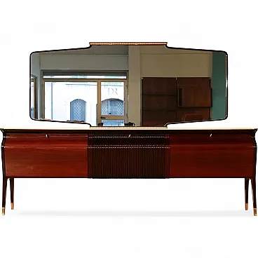 Credenza Mid-Century in legno di Osvaldo Borsani, anni '50