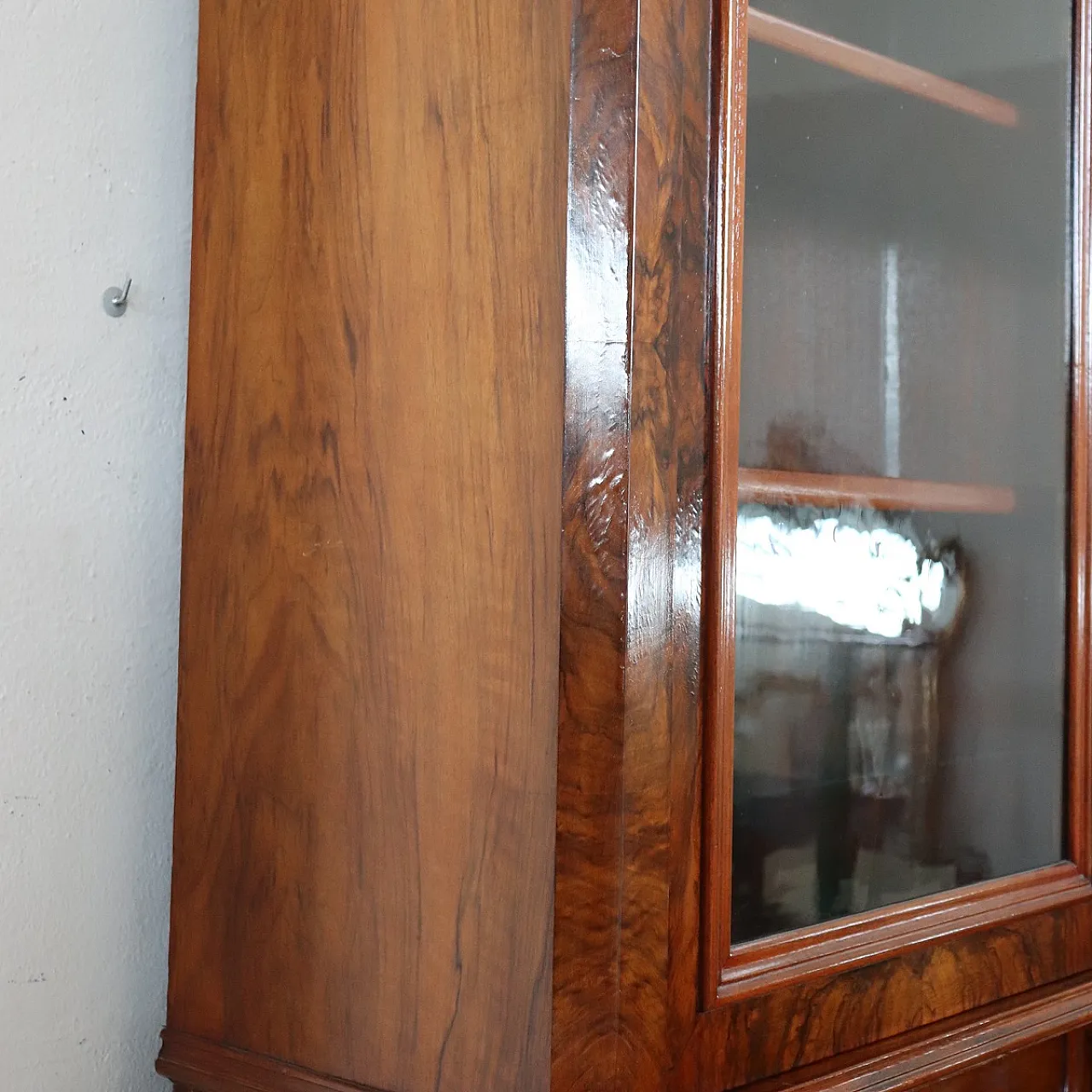Credenza antica in radica di noce, '800 7