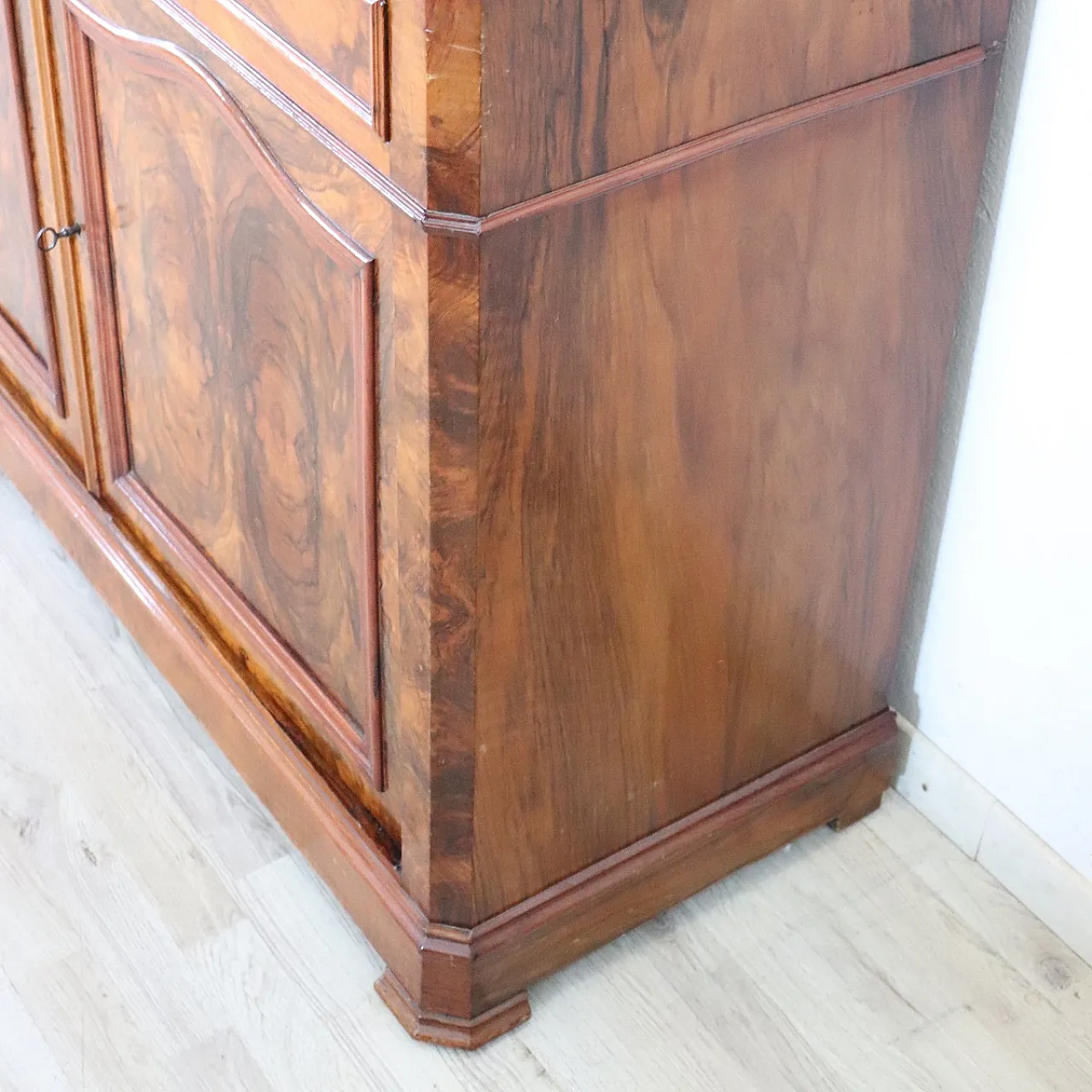 Credenza antica in radica di noce, '800 8