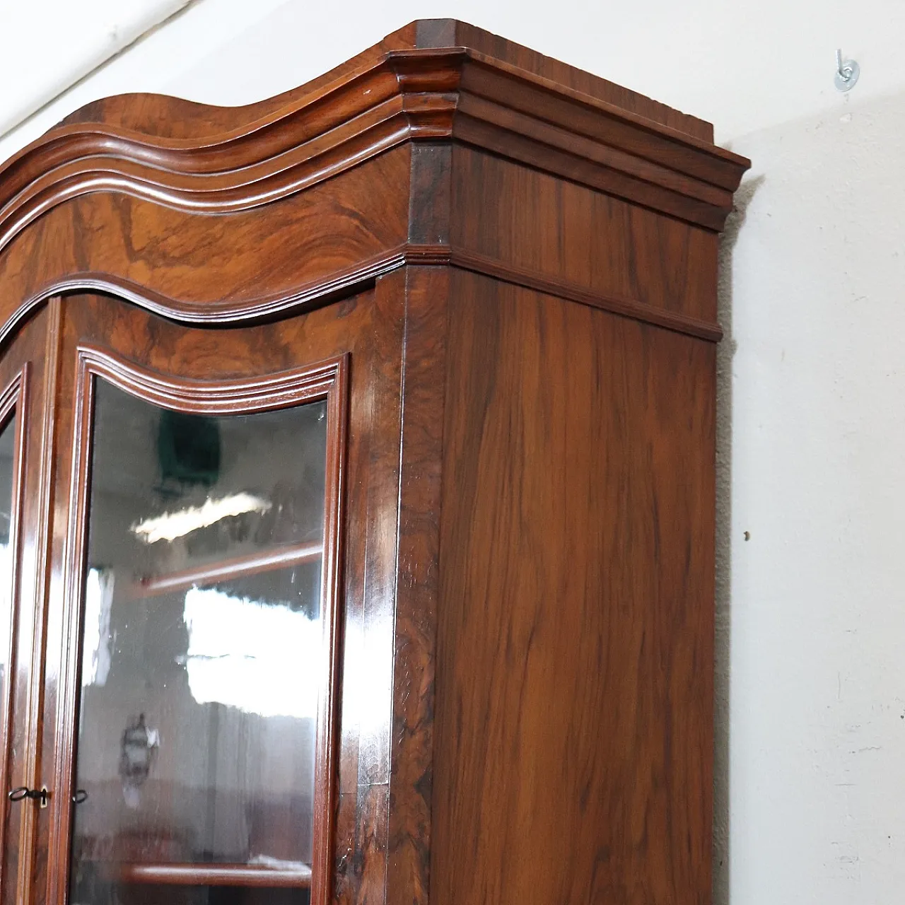 Credenza antica in radica di noce, '800 10