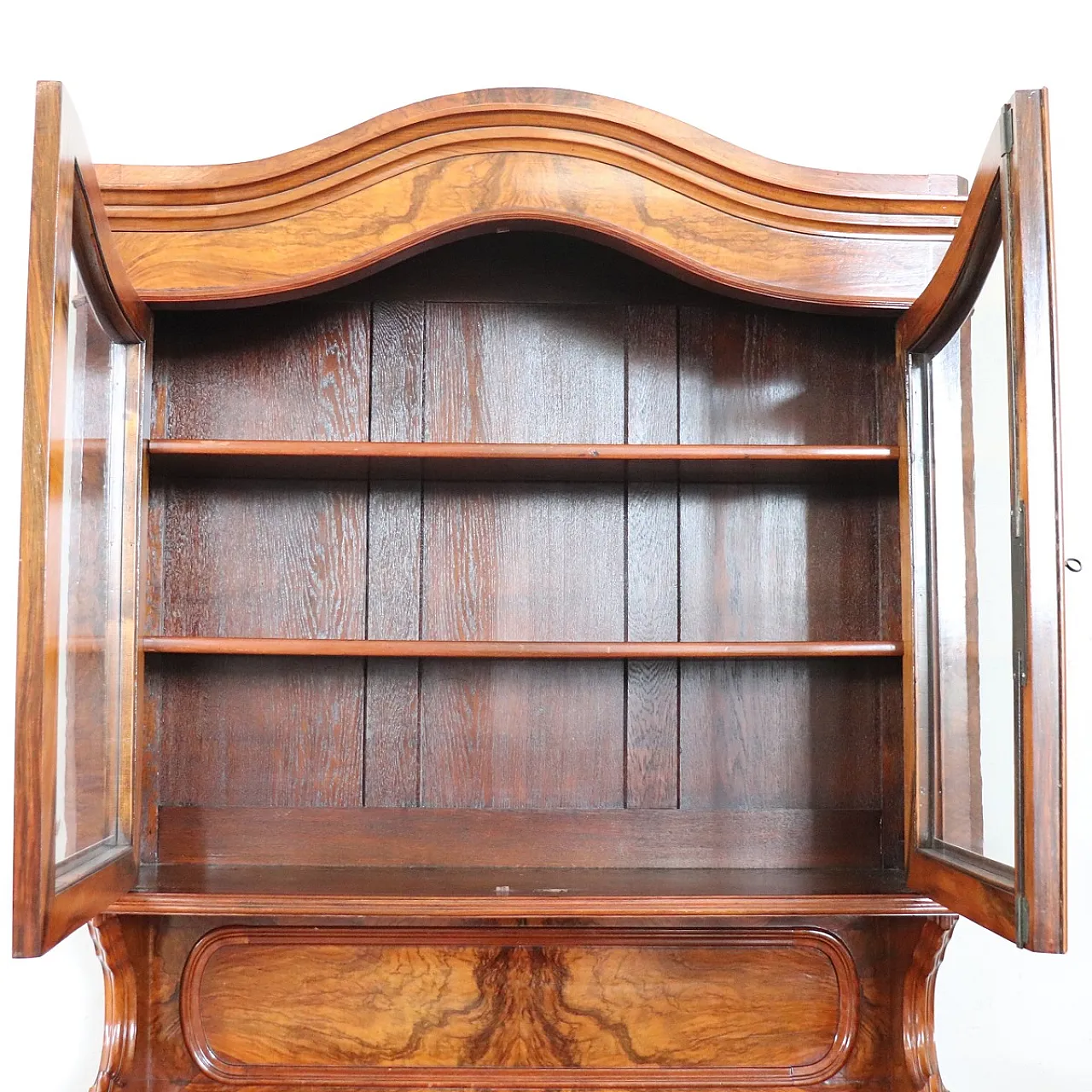 Credenza antica in radica di noce, '800 11