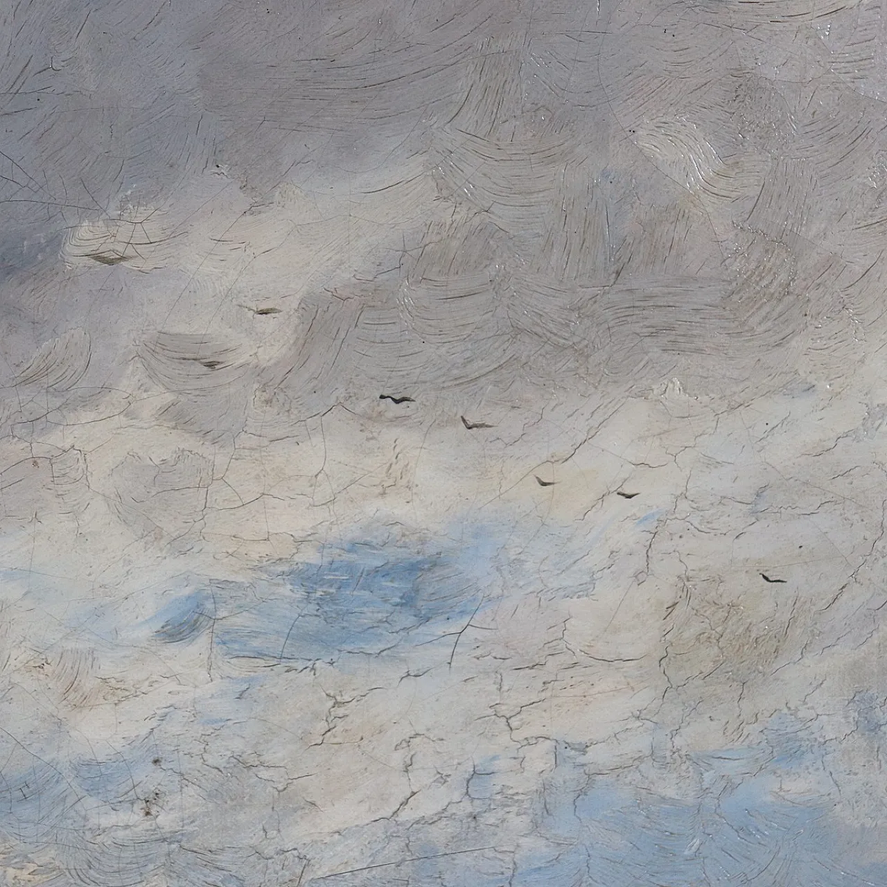 Oil painting on canvas river landscape, signed J. Paulman, 19th century 10