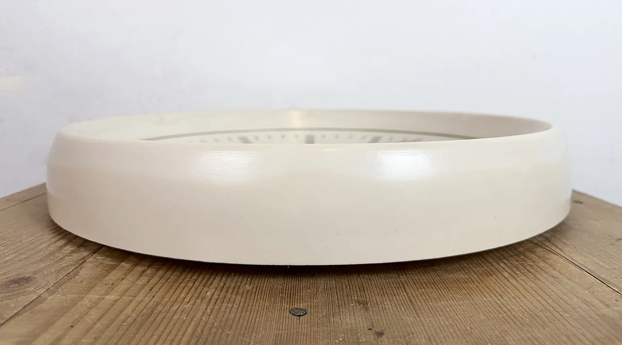 Large Industrial Bakelite Factory Wall Clock from Pragotron, 1960s 9