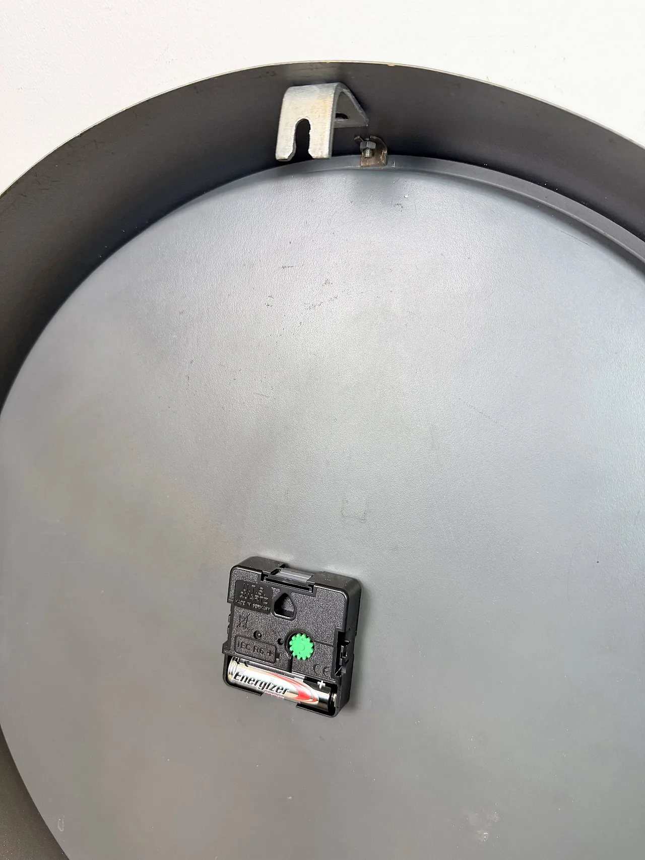 Large Grey Industrial Factory Wall Clock from Pragotron, 1960s 16