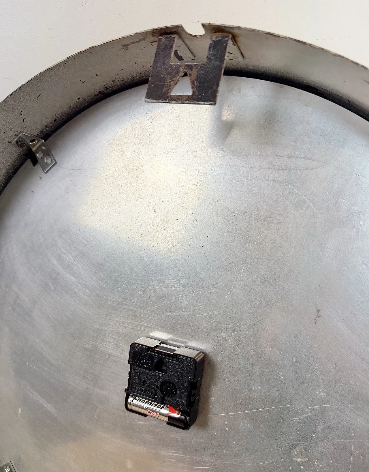 Large White Industrial Factory Wall Clock from Siemens, 1950s 19