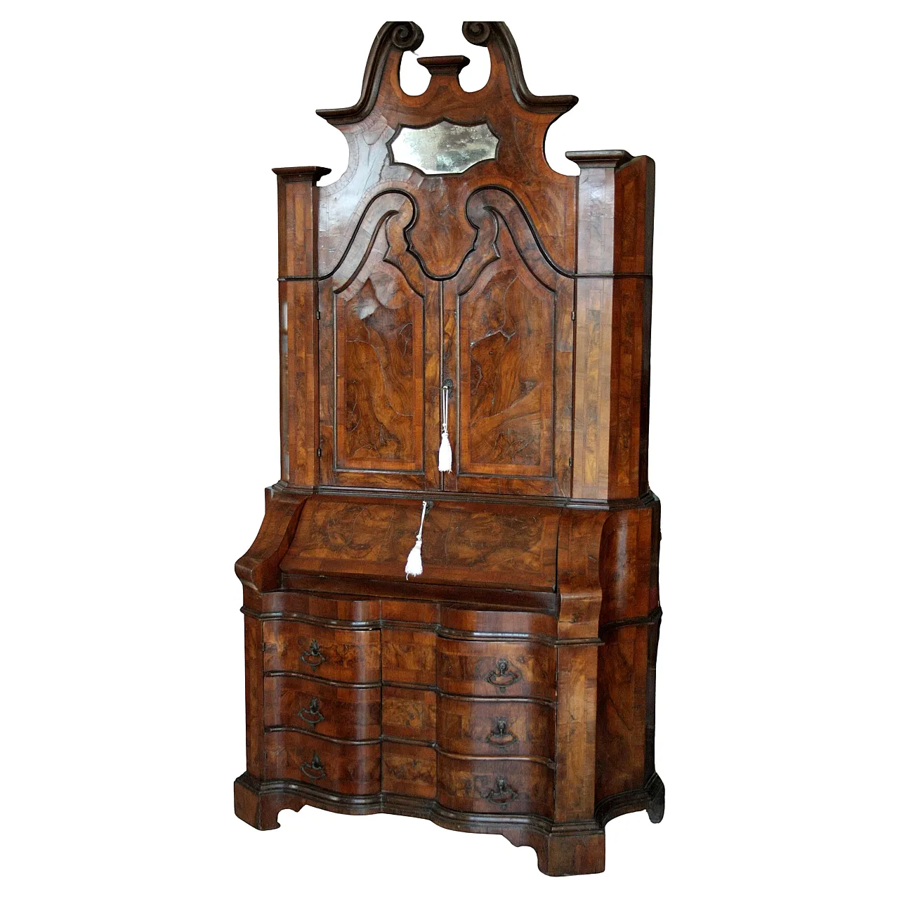 Trumeau in walnut, 19th century 1