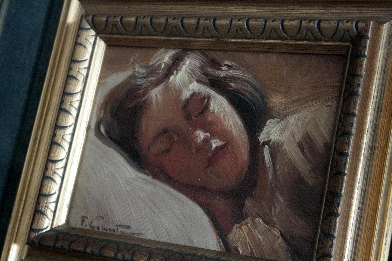 Sleeping Child by Francesco Galante, 20th century 2