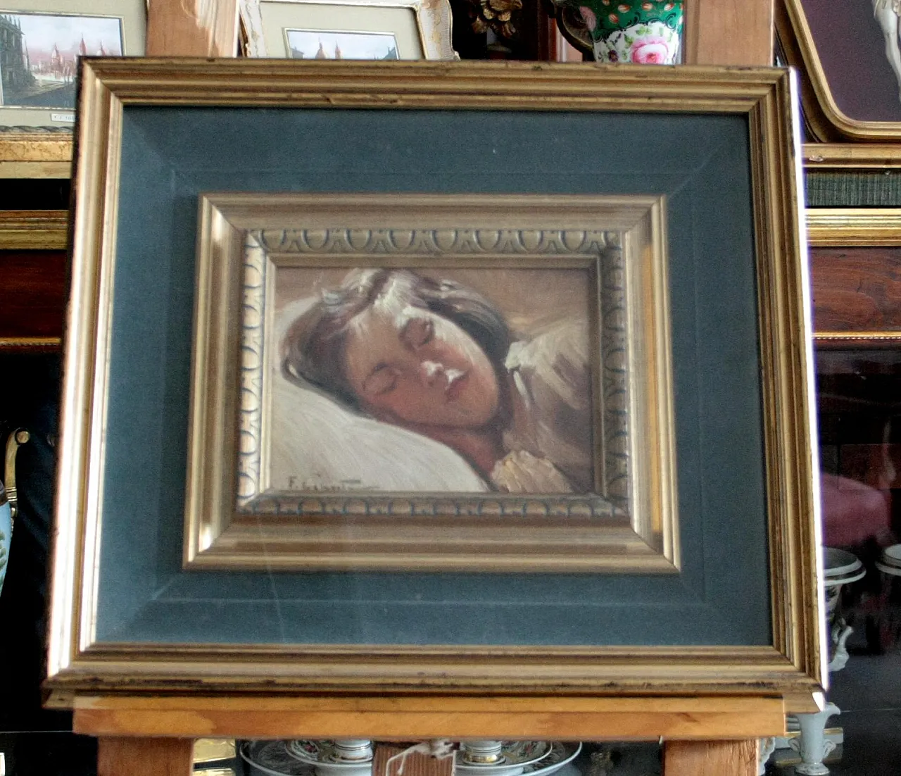 Sleeping Child by Francesco Galante, 20th century 5