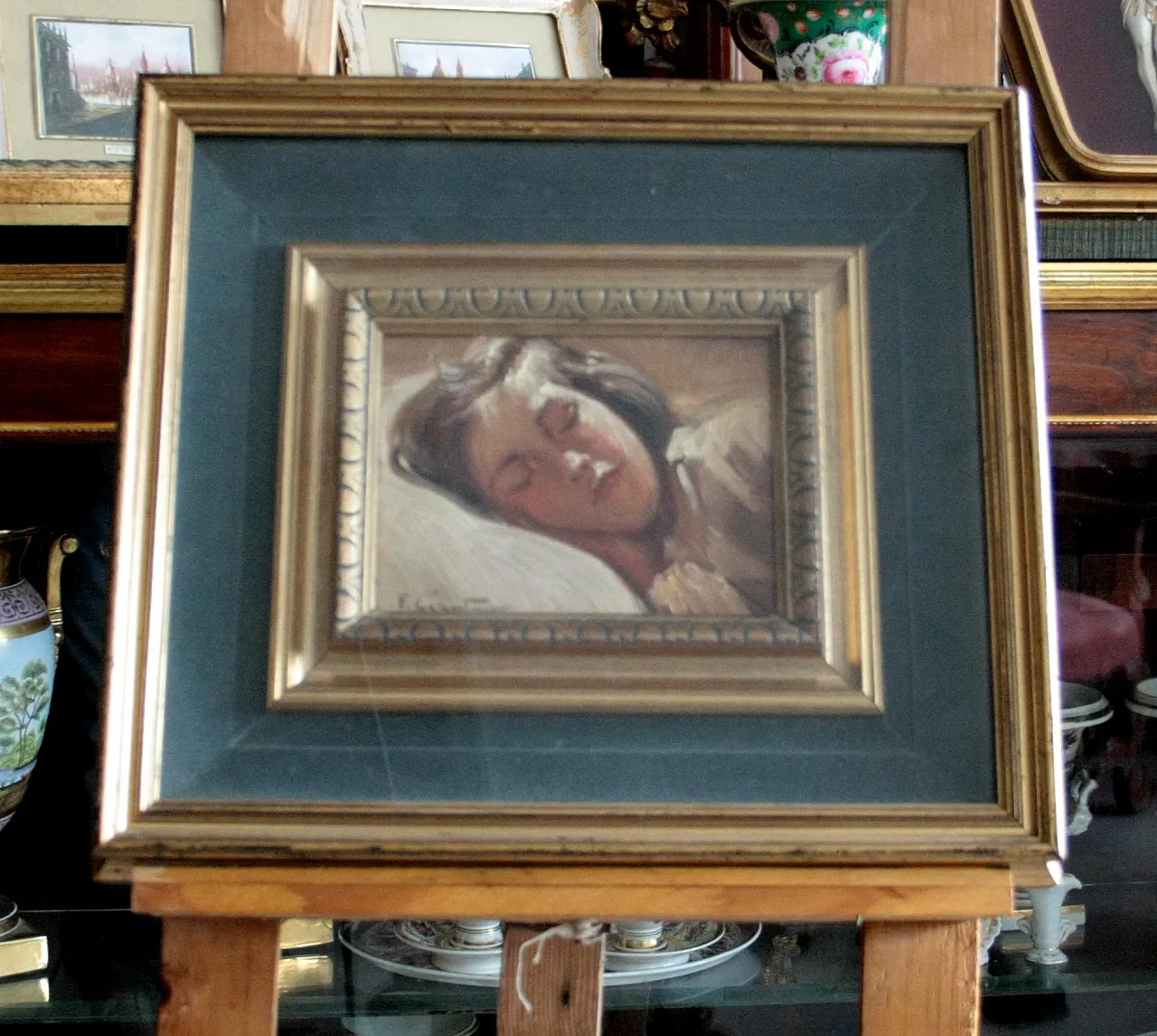 Sleeping Child by Francesco Galante, 20th century 6