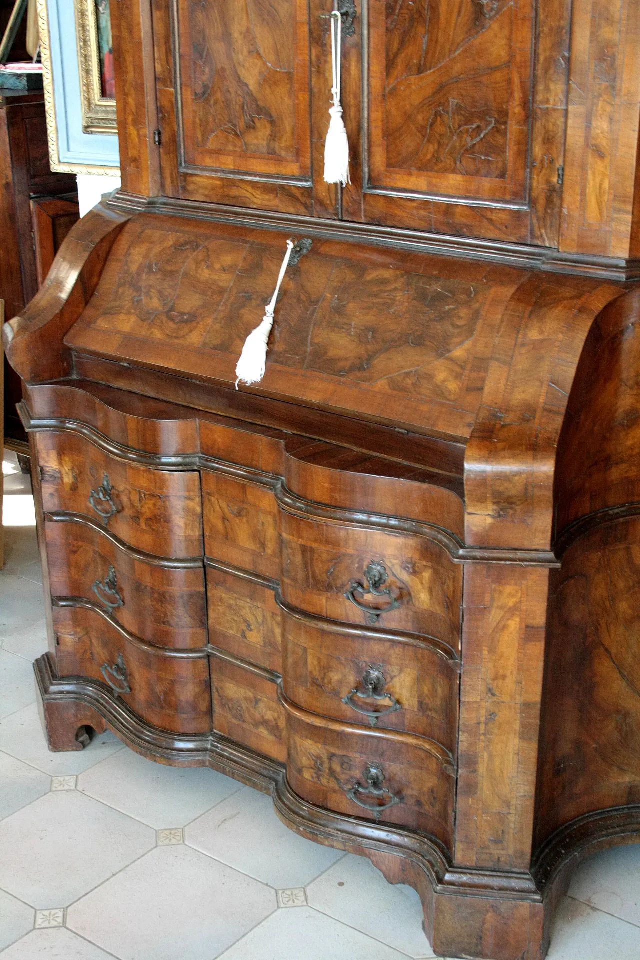 Trumeau in walnut, 19th century 5