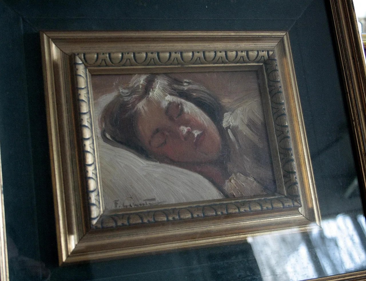 Sleeping Child by Francesco Galante, 20th century 9