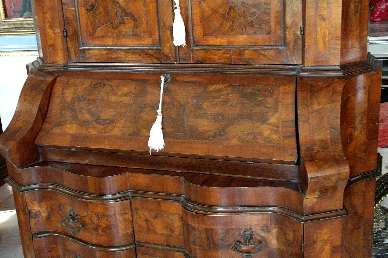 Trumeau in walnut, 19th century 8