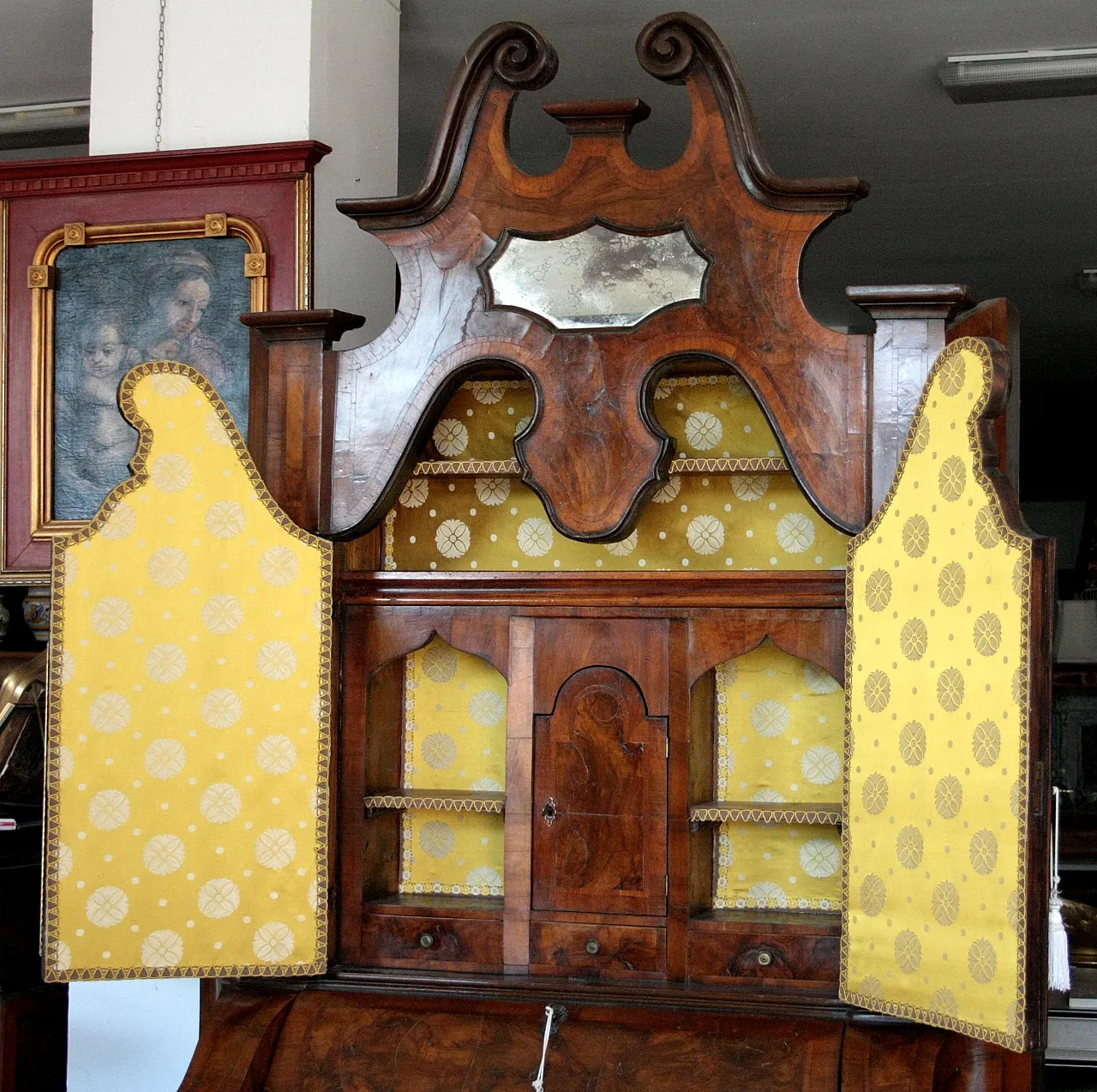 Trumeau in walnut, 19th century 9