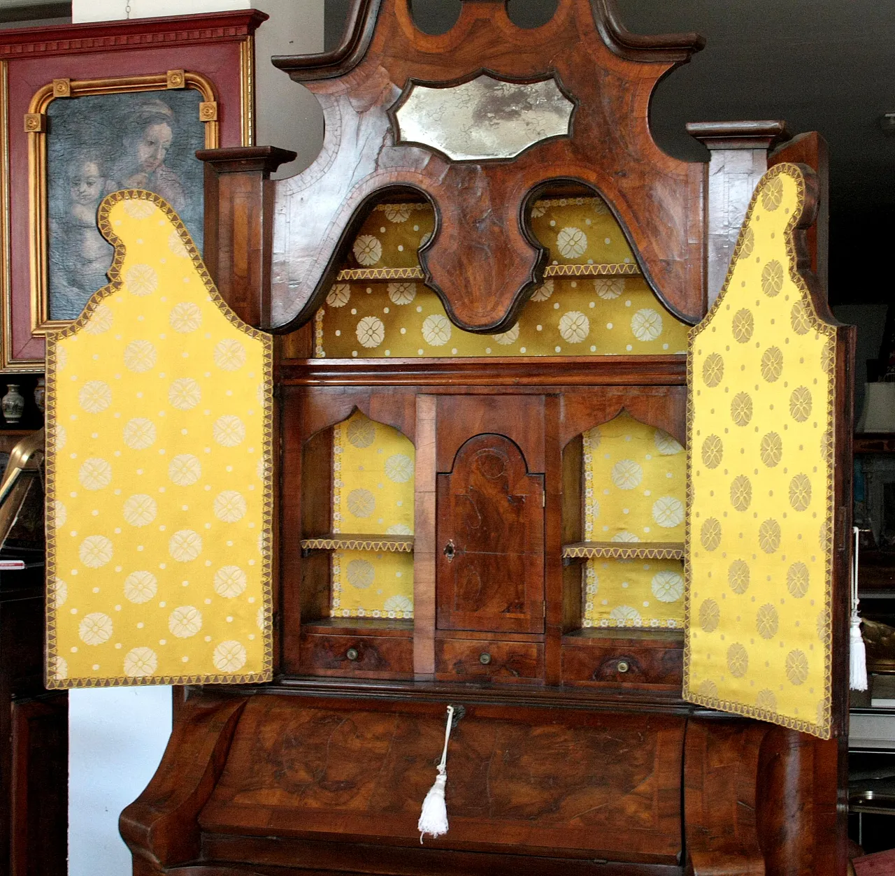 Trumeau in walnut, 19th century 10