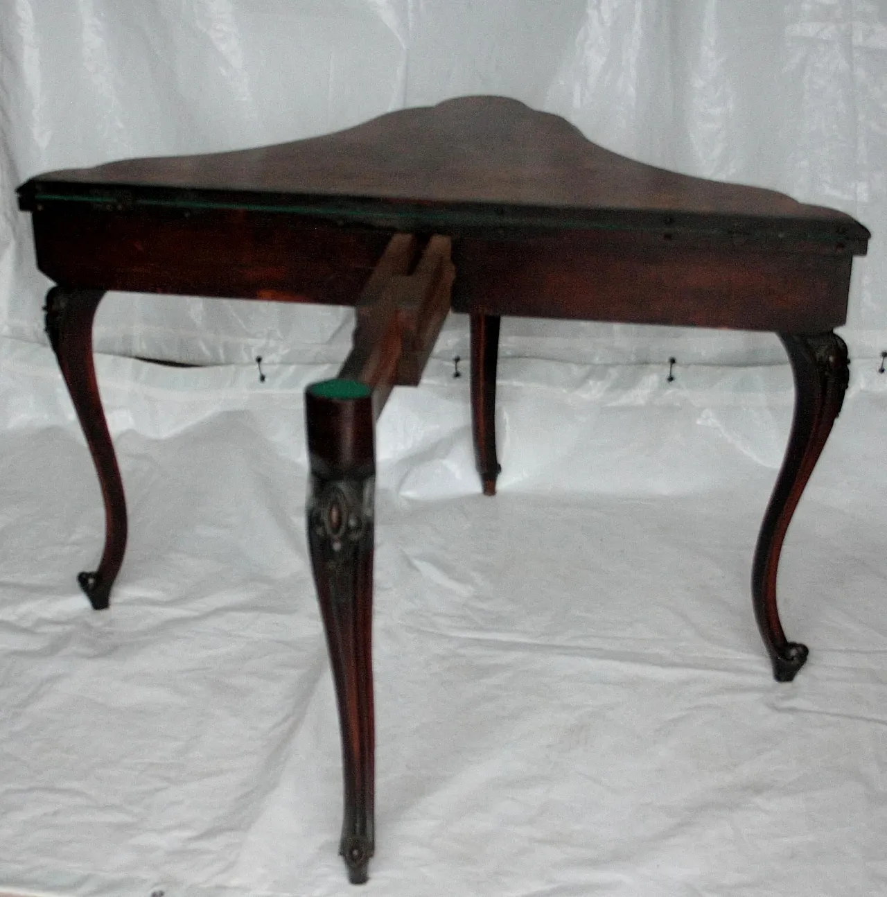 Console English gaming table, late 18th century 14