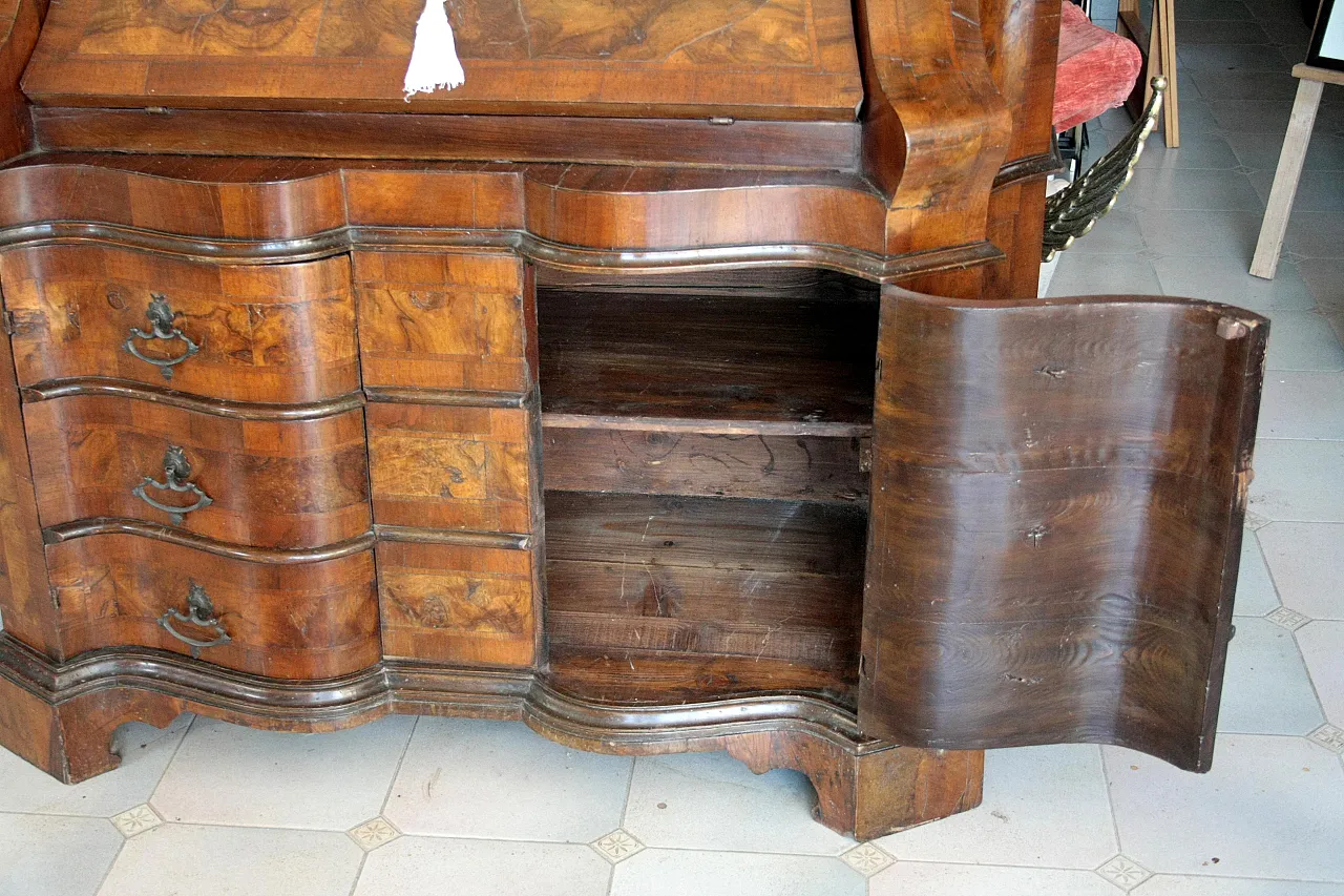 Trumeau in walnut, 19th century 15