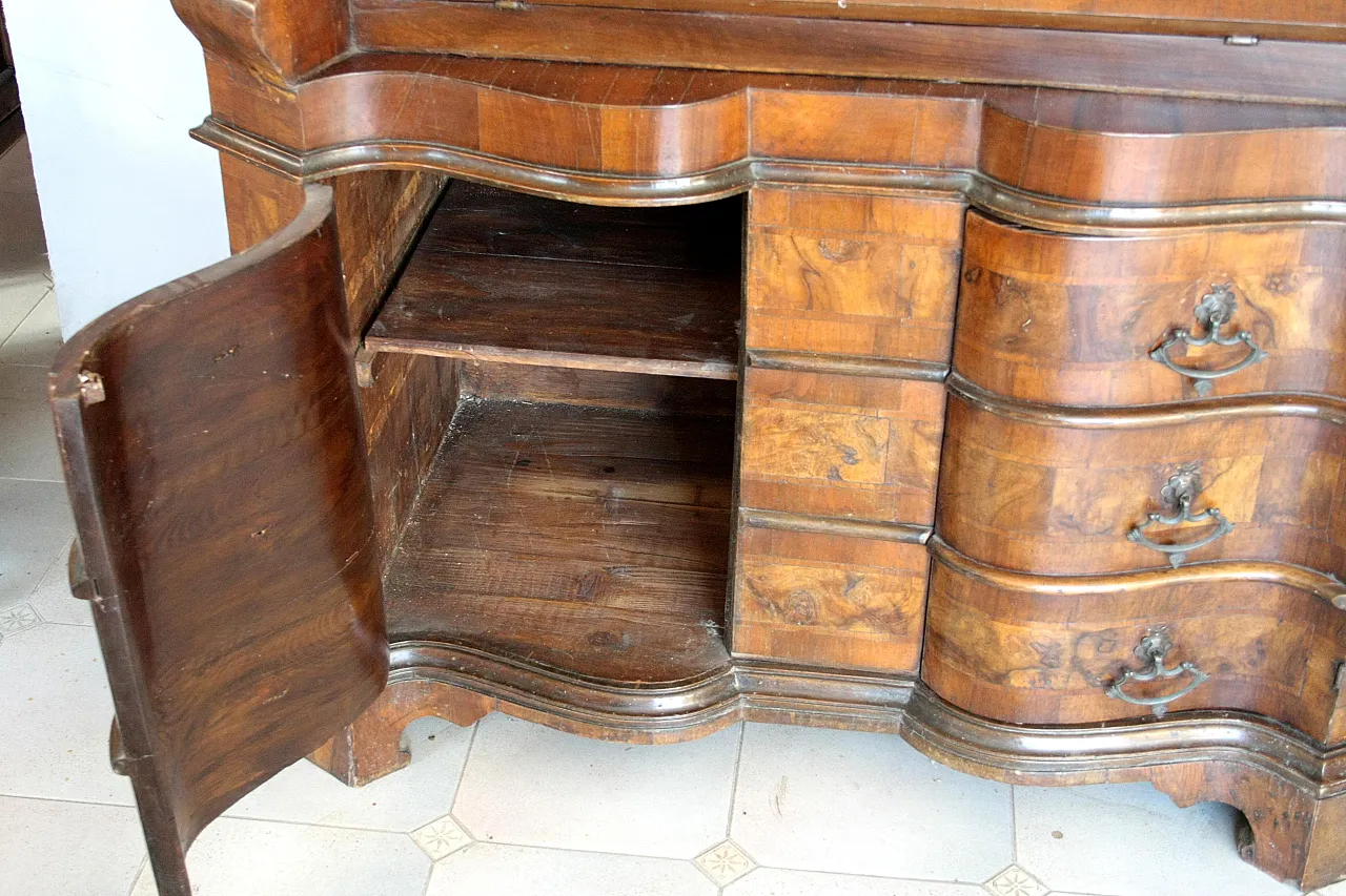 Trumeau in walnut, 19th century 17