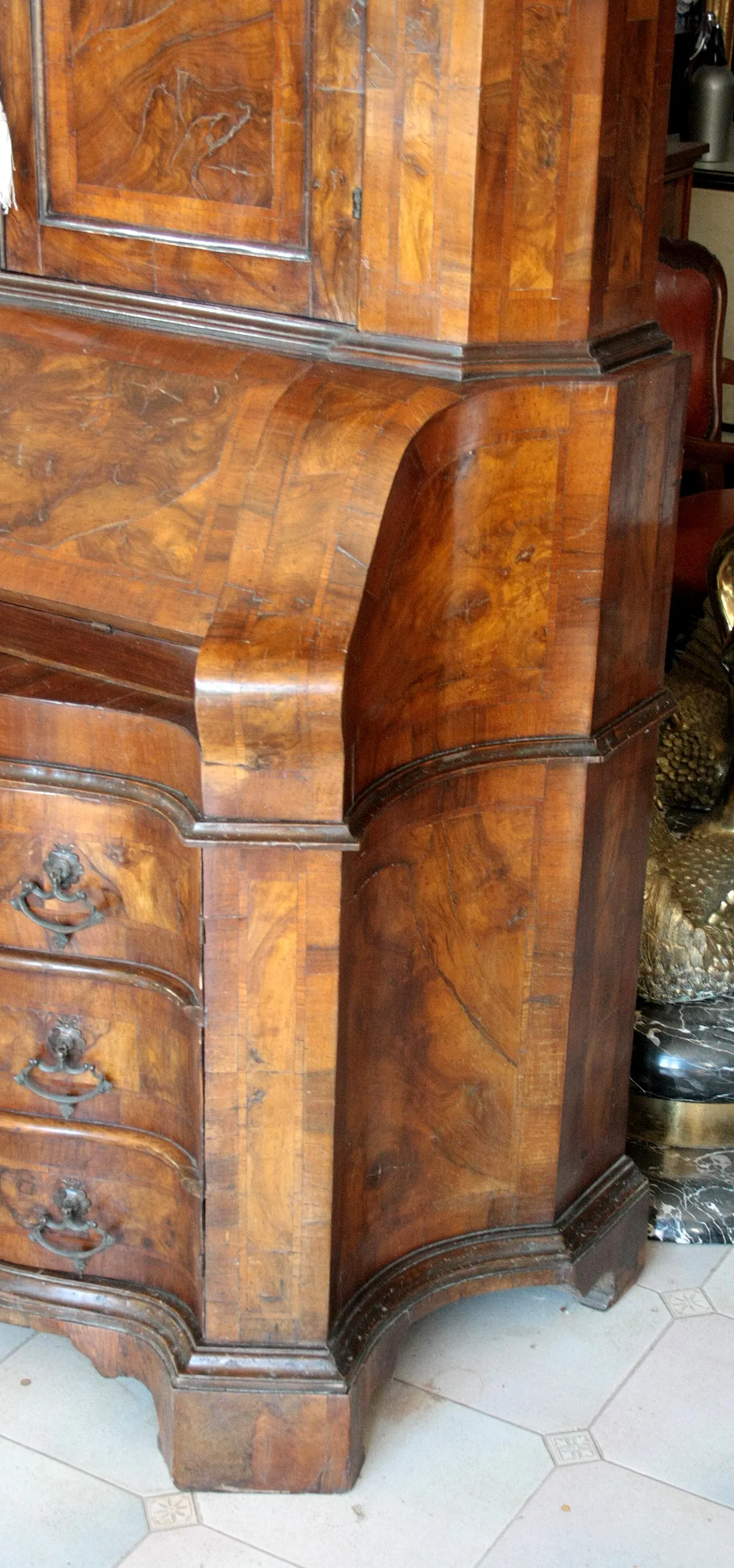 Trumeau in walnut, 19th century 20