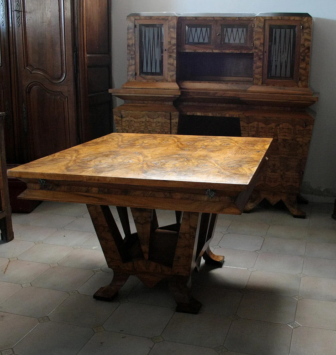 Art Deco table, Minister Bottai, 1930s 3