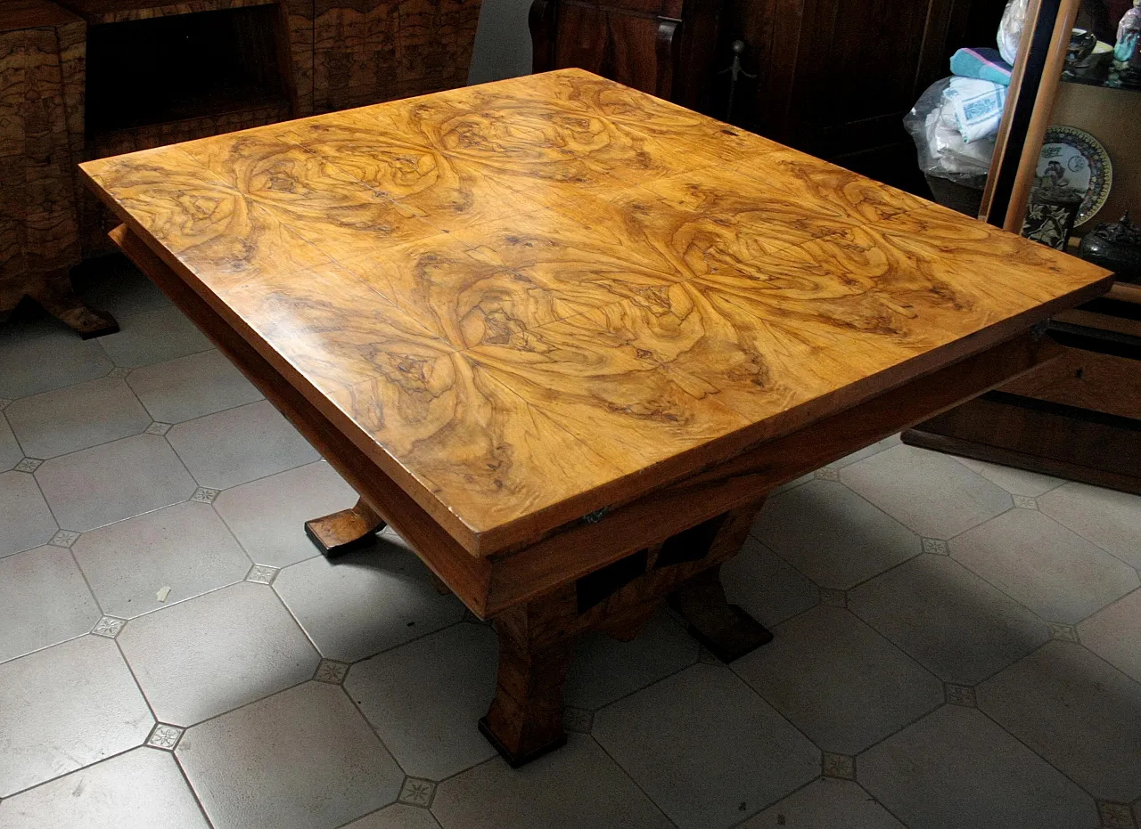 Art Deco table, Minister Bottai, 1930s 5