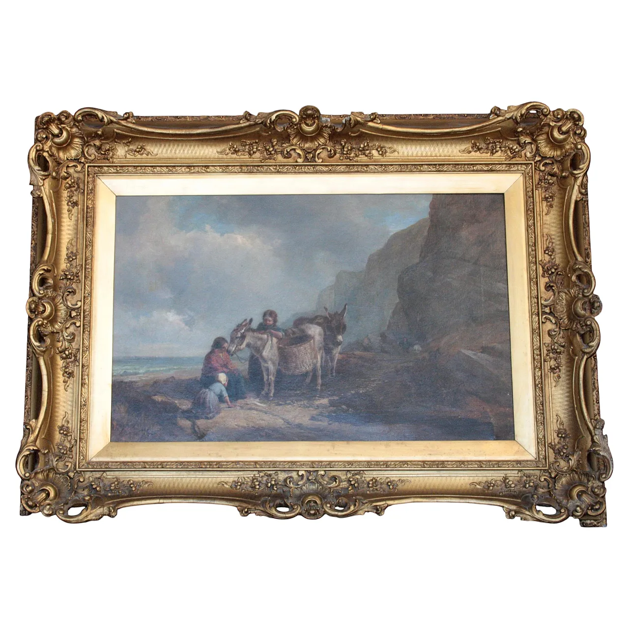 The Mussel Gatherers on the South Cost, 19th century 1