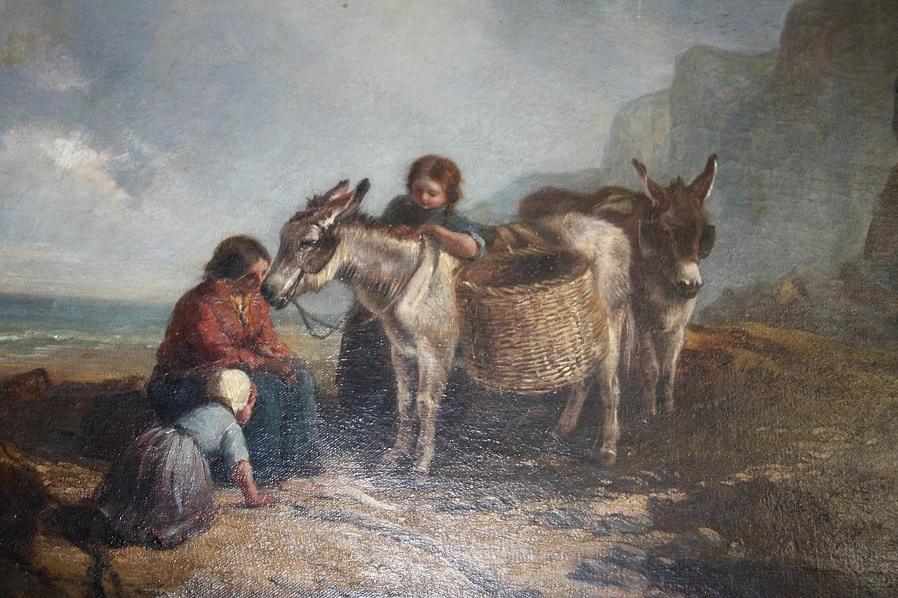 The Mussel Gatherers on the South Cost, 19th century 3