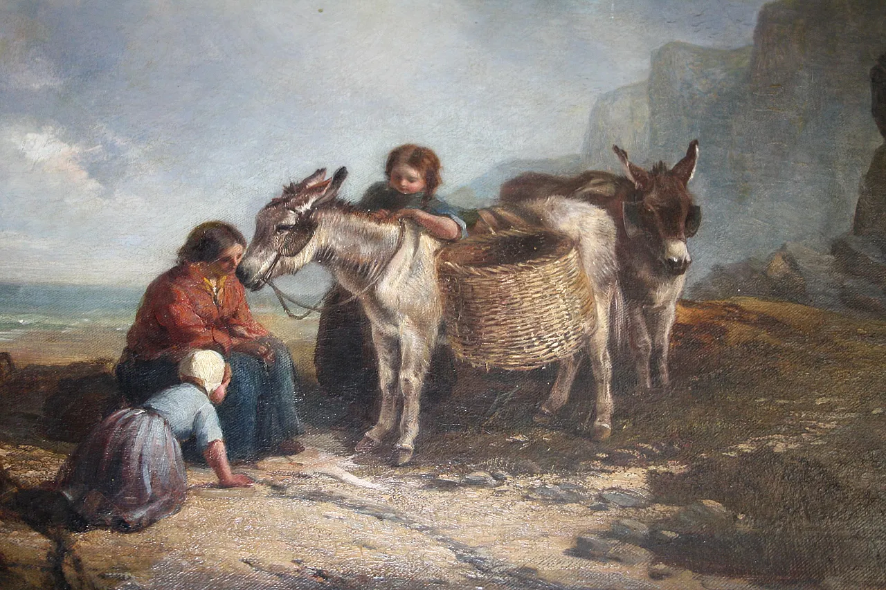 The Mussel Gatherers on the South Cost, 19th century 7