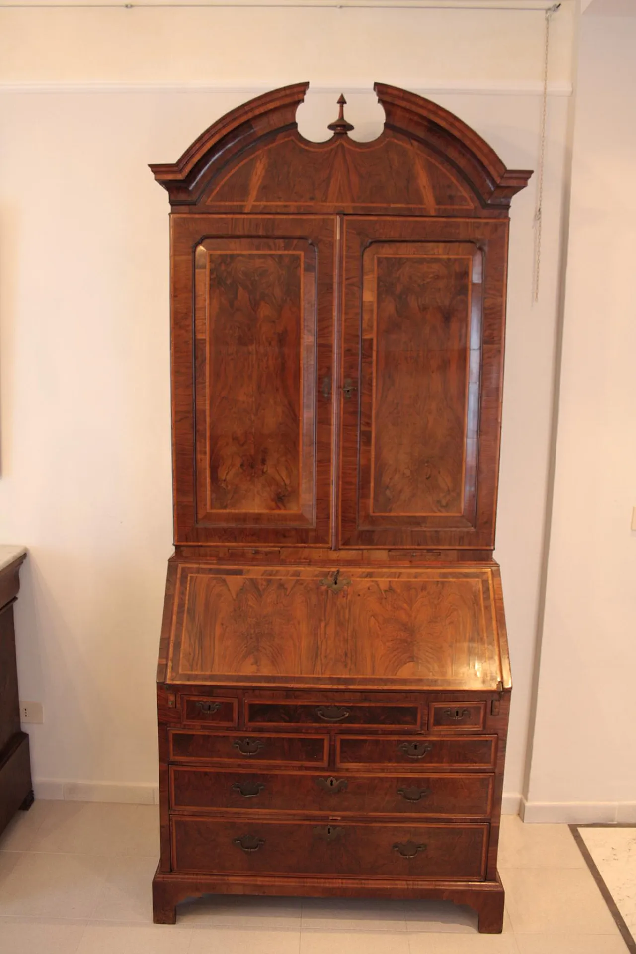 Louis XVI secretaire in walnut wood, 18th century 3