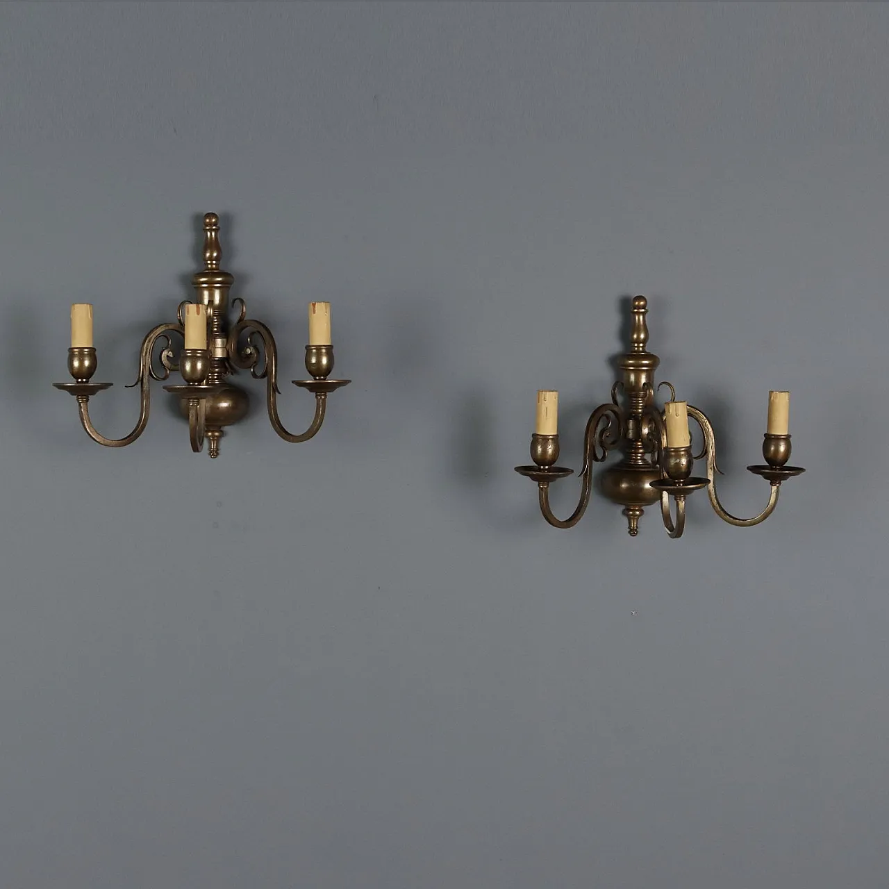 Coppia di appliques in bronzo, '900 1