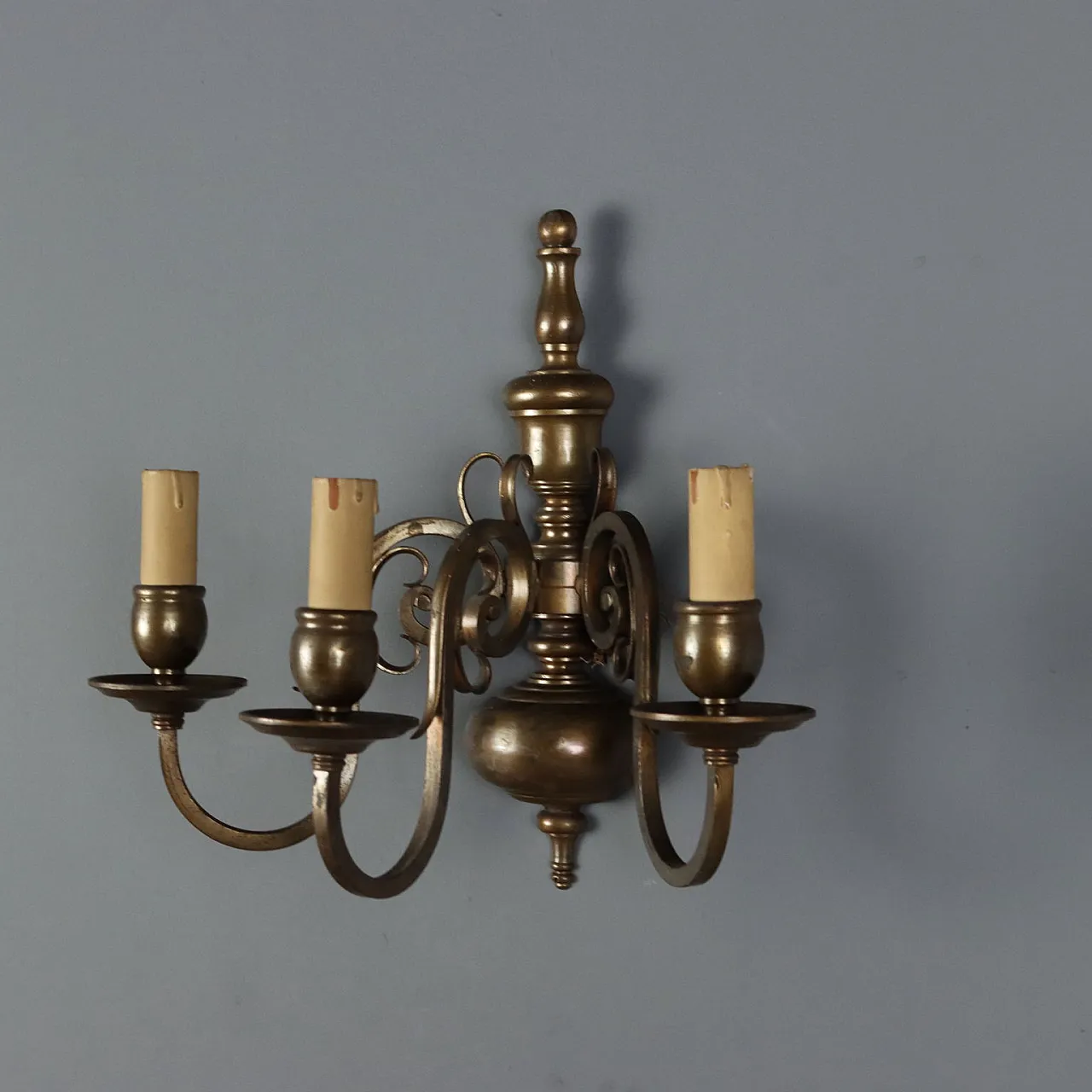Coppia di appliques in bronzo, '900 3