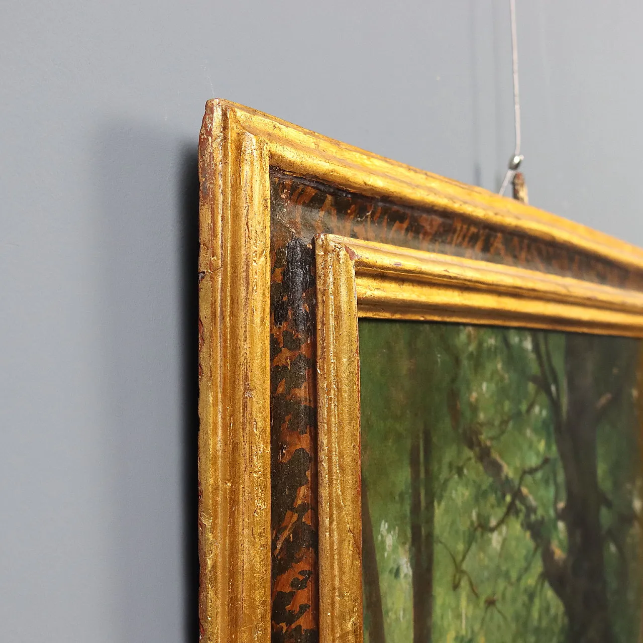 Fawns in the Woods, oil on canvas, 19th century 10