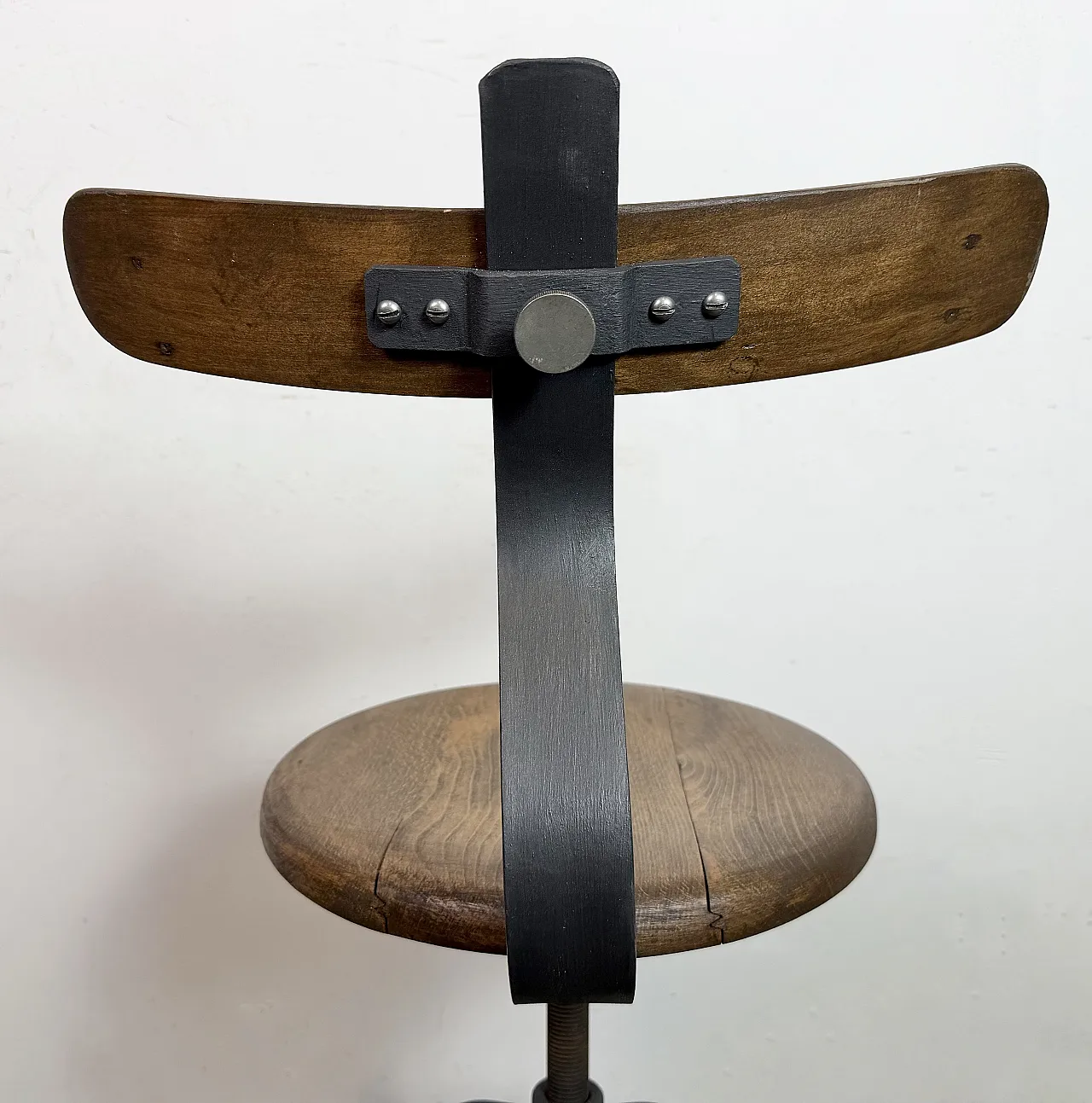 Industrial Factory Swivel Chair, 1950s 14