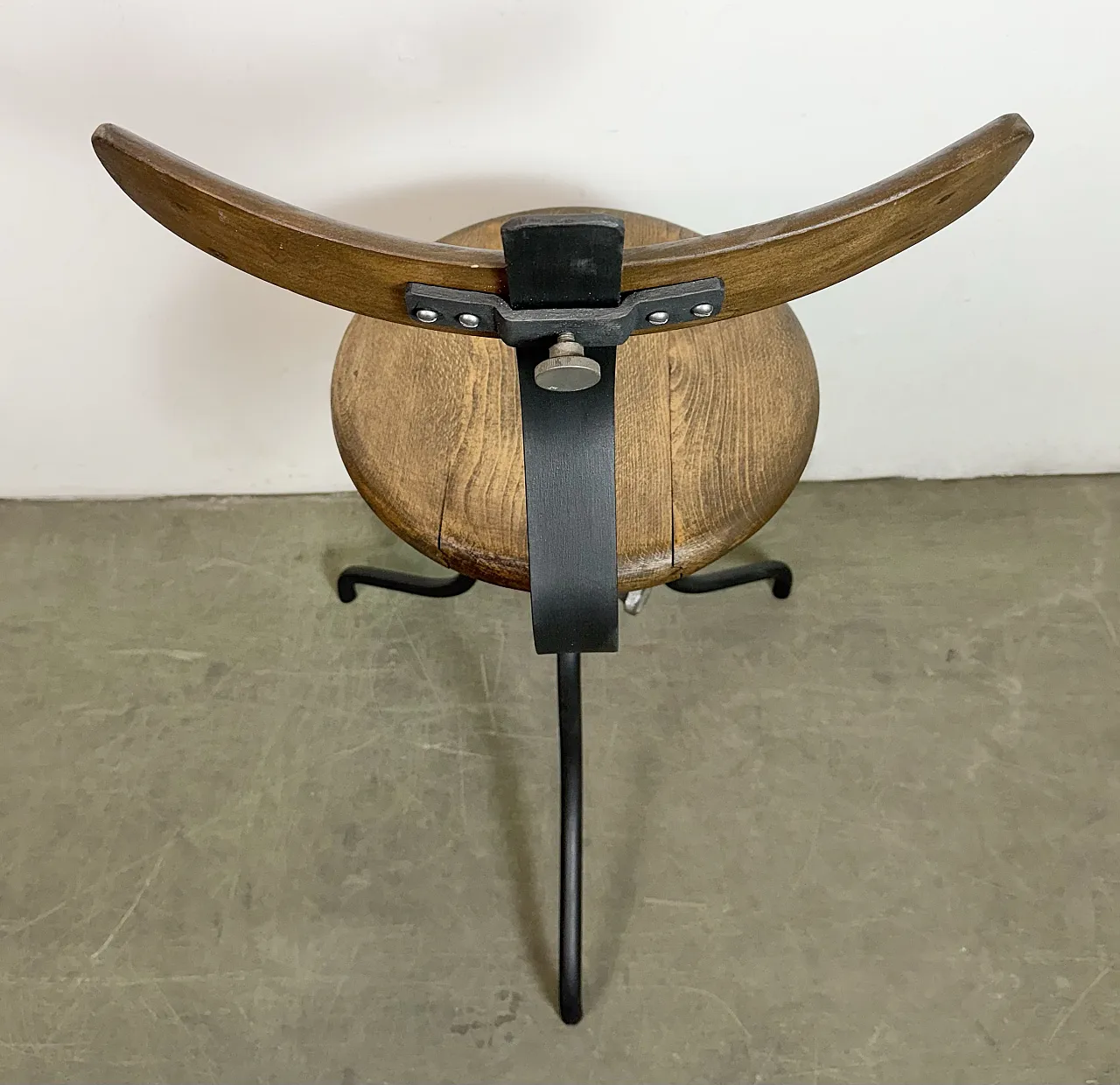 Industrial Factory Swivel Chair, 1950s 16