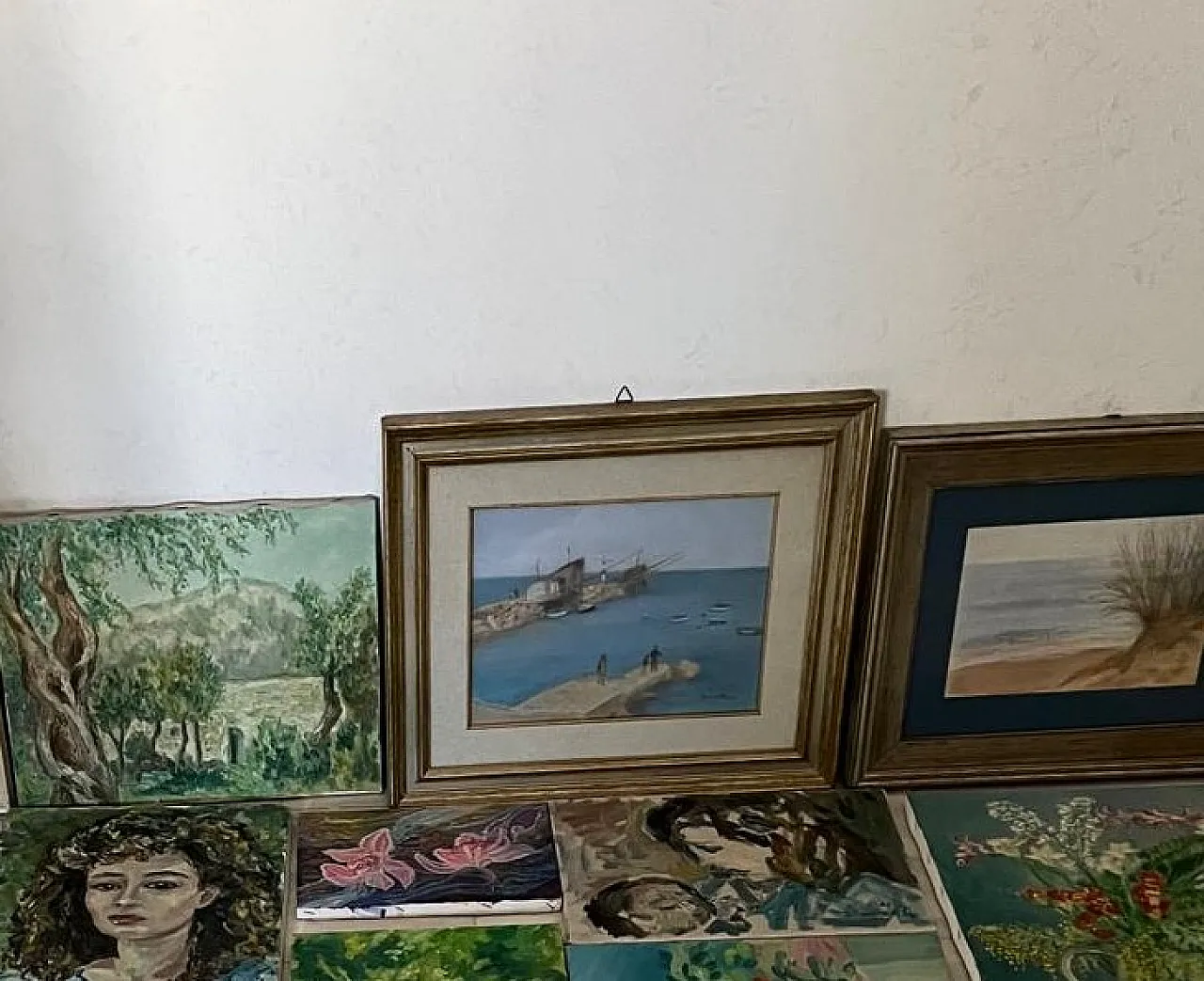 Quadri d’Autore di Brunella De Filippis e Altri olio e acquerelli, 70s 3