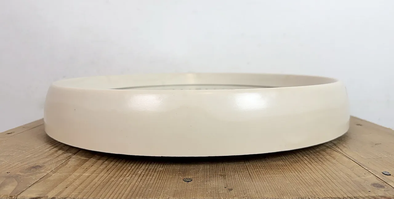 Large Industrial Bakelite Factory Wall Clock from Pragotron, 1960s 9