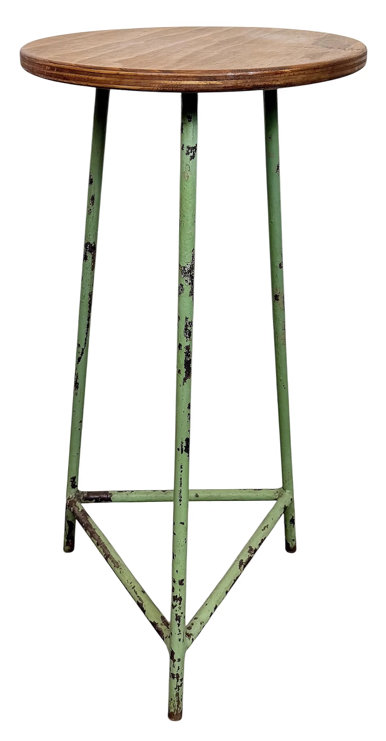Green Industrial Workshop Stool, 1960s 1