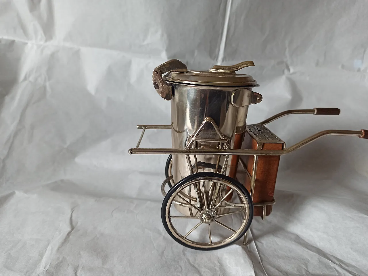 Match trolley and cigarette bin, 70s 3