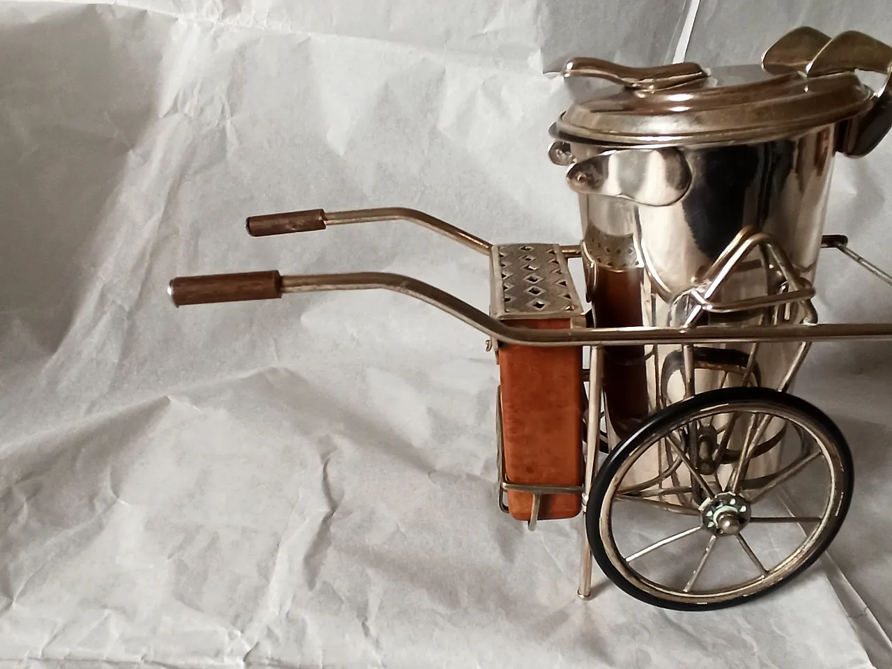 Match trolley and cigarette bin, 70s 4