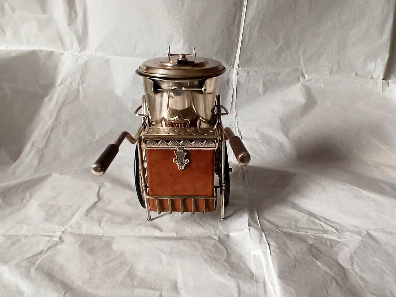 Match trolley and cigarette bin, 70s 5